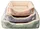 Fully enclosed sunken cat bed